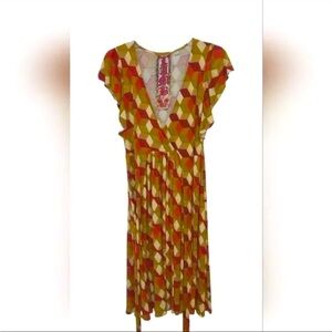 ✨🆕L.A.M.B. Spring 2007 Wrap Dress Sz 6!BNWOT!✨